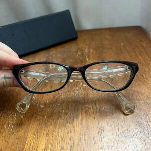 BETSEY JOHNSON WOMENS EYEGLASSES Gone gingham BJ067‎ 52-17-140 MM
